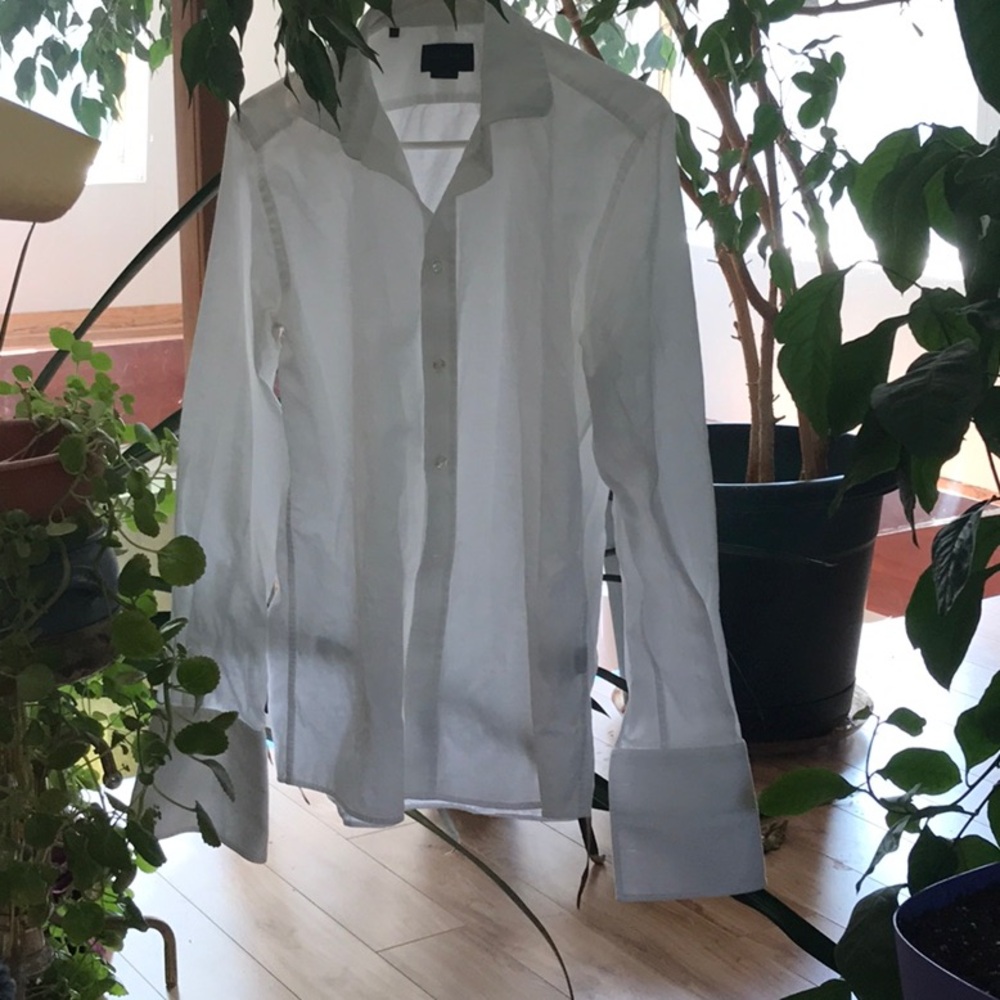 Duchamp Crisp White Dress Shirt
